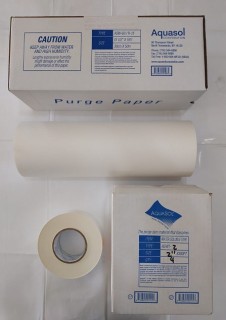 Aquasol USA Make Water Soluble Purging Paper & Tape 